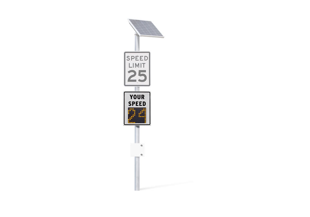 Pole Mount Speed Signs