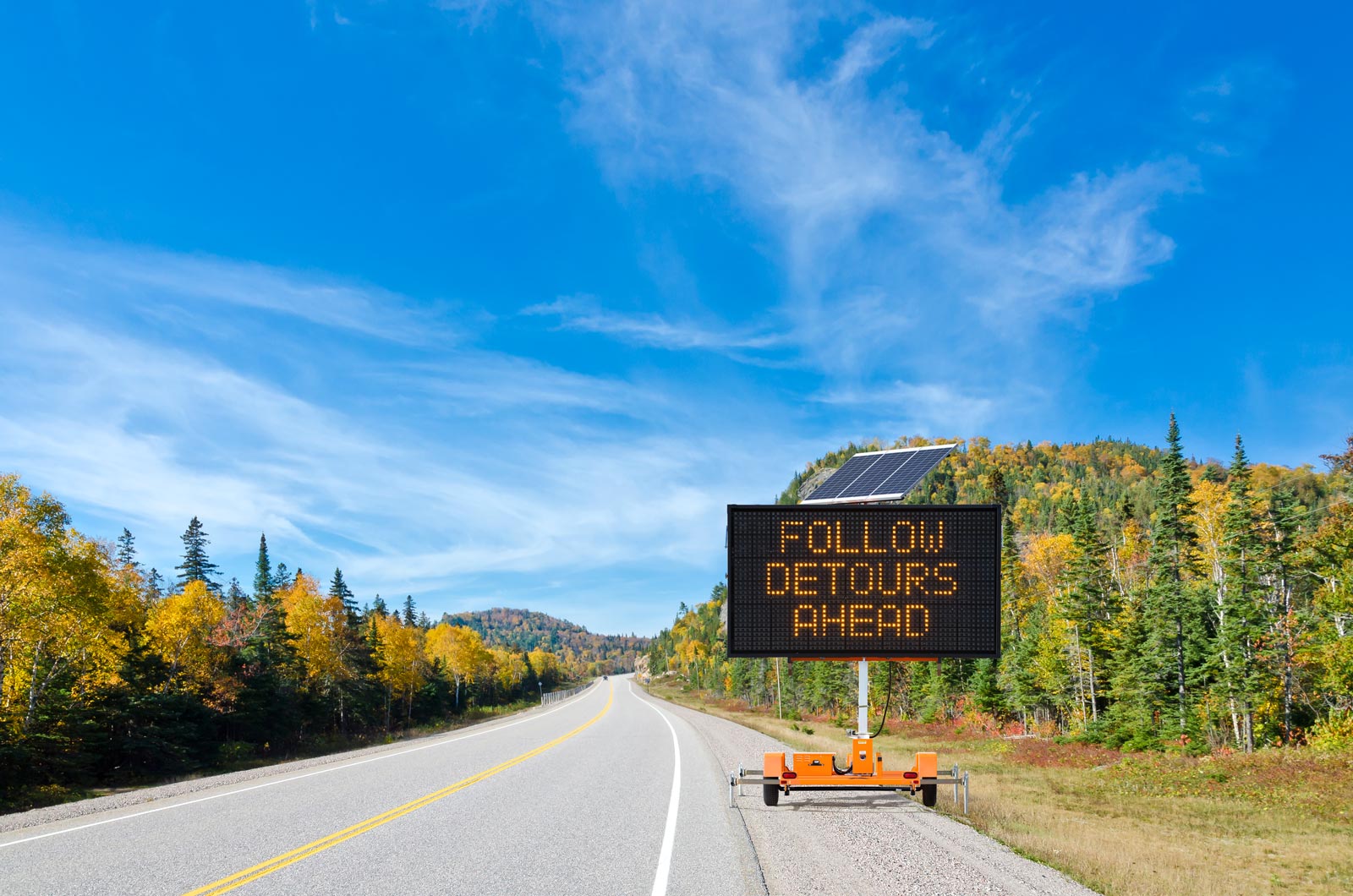 MTO Oversize Message Sign