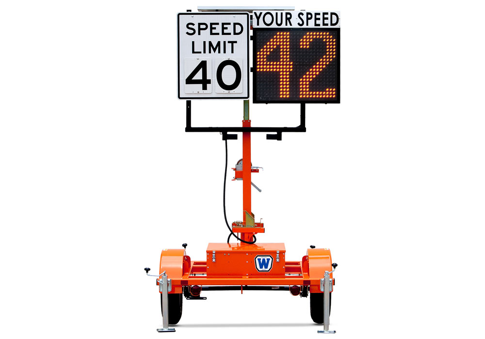 Vertical Mast Speed Trailer